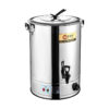 Hot water kettle, 30 liters, temperature control, 1800W