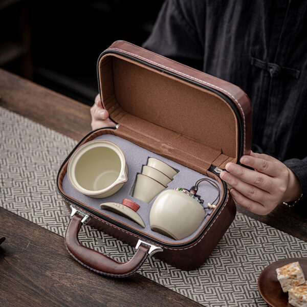 【Shanghai Beach】Portable travel tea set - 图片 2