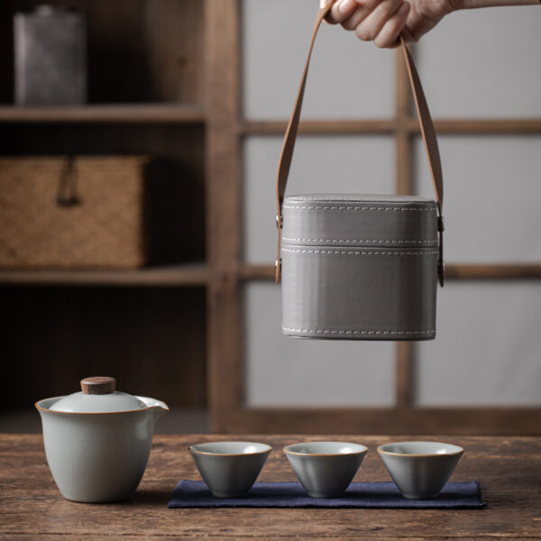 【1908】Portable travel tea set - 图片 2