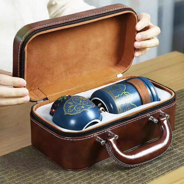 【Western style】Portable travel tea set - 图片 2