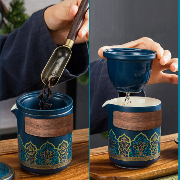 【Western style】Portable travel tea set - 图片 4