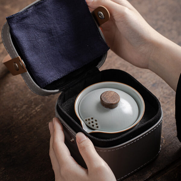 【1908】Portable travel tea set - 图片 3