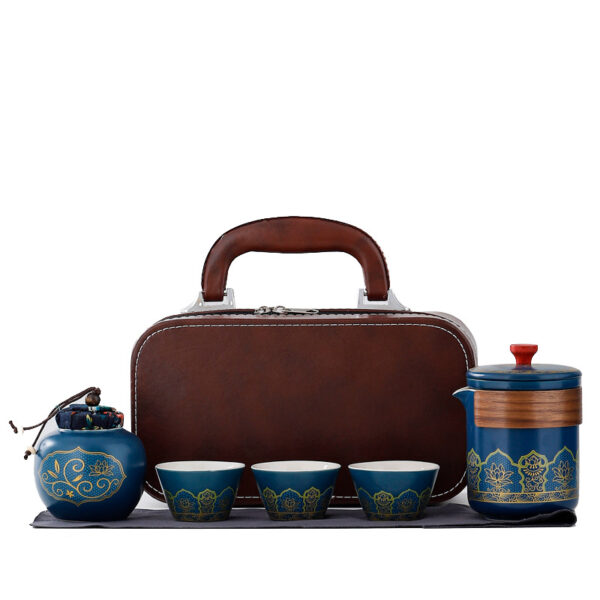【Western style】Portable travel tea set