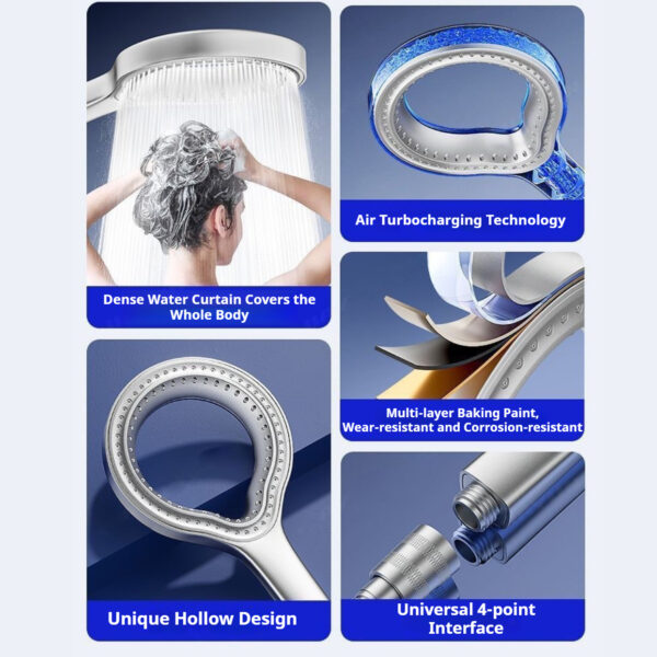 Ring pressurized shower with shower bracket - 图片 9