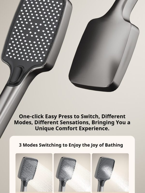 Digital display pressurized constant temperature shower set - 图片 10