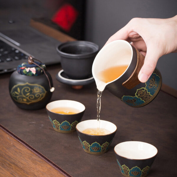 【Western style】Portable travel tea set - 图片 6